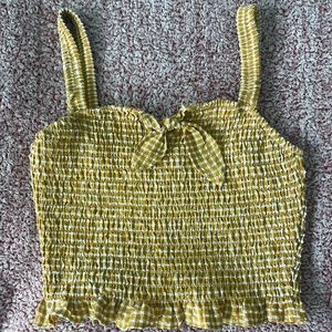 Checkered tank top